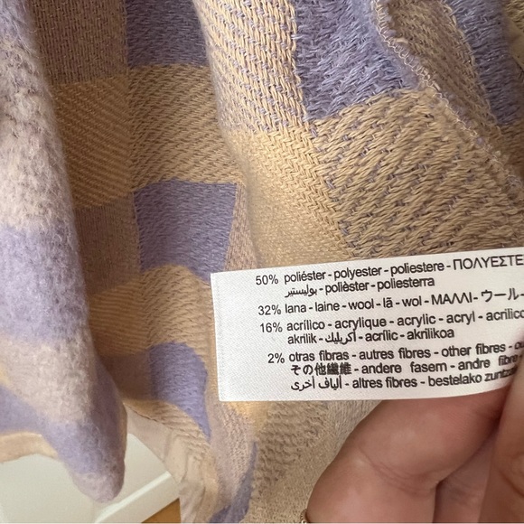 Zara Purple Plaid Overshirt - Picture 12 of 13